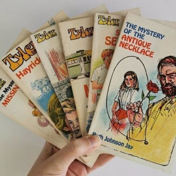 Set of 6 Tyler Tales Paperbacks, Young Christian Reader Vintage Books 70s Youth - Picture 2 of 9